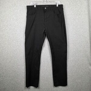 Denali Pants Mens 36x31 Black Chino Straight Leg 5 Pocket Casual Outdoor